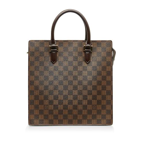 Louis Vuitton Louis Vuitton Sac Plat Ebene Damier Canvas Tote Handbag