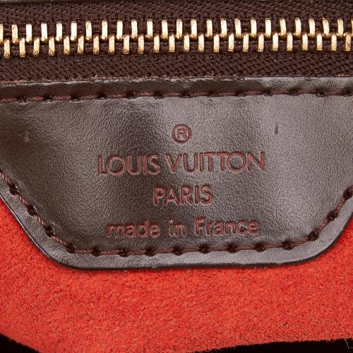 Louis Vuitton Brown, Pattern Print Damier Ebene Venice Sac Plat