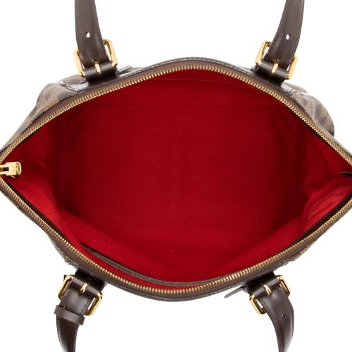 Louis Vuitton Discontinued Damier Ebene Verona PM Bowler Shoulder Bag 20lk53s