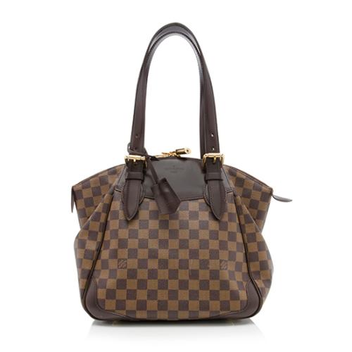 Louis Vuitton Damier Ebene Verona MM Shoulder Bag 
