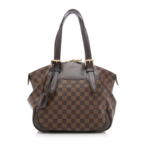 Louis Vuitton Damier Ebene Verona PM Shoulder Bag 