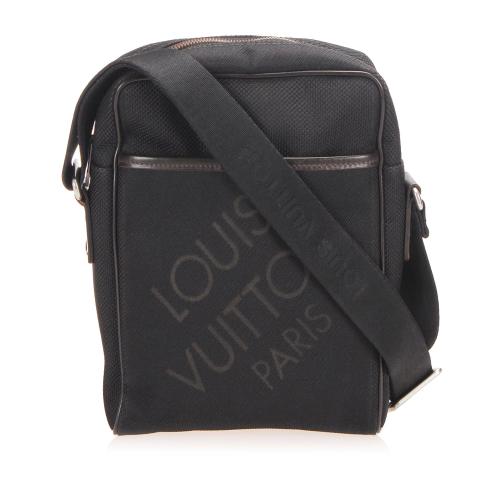 Louis Vuitton Black Damier Geant Canvas Citadin Messenger Bag