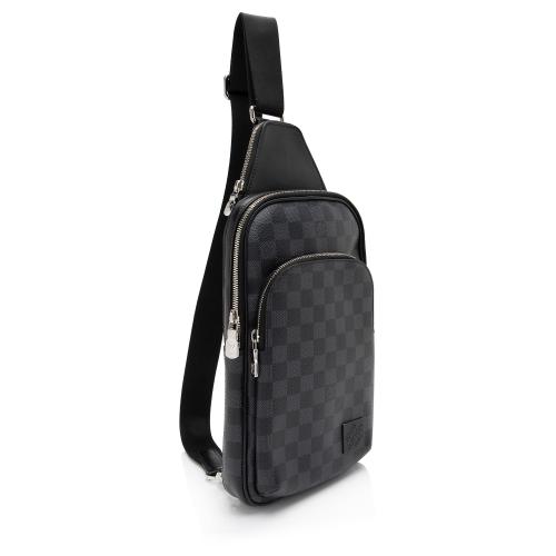 Louis Vuitton Damier Graphite Avenue Sling NM Bag, Louis Vuitton Handbags