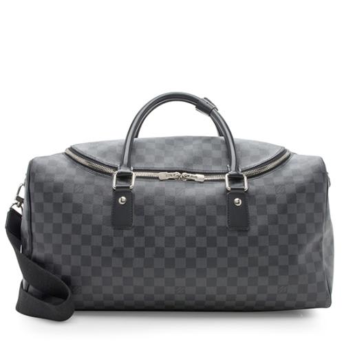 Louis Vuitton Damier Graphite Canvas Roadster Duffle Bag, Louis Vuitton  Handbags