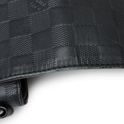 Black Louis Vuitton Damier Infini District PM Crossbody Bag