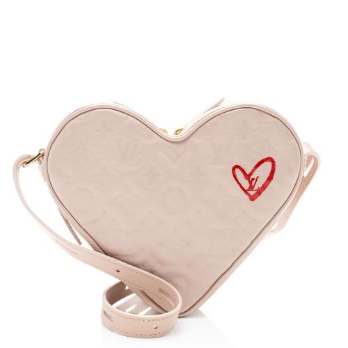 Louis Vuitton Embossed Monogram Fall In Love Sac Coeur Shoulder Bag