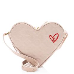 Louis Vuitton Embossed Monogram Fall In Love Sac Coeur Shoulder Bag
