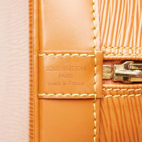 LOUIS VUITTON Epi Leather Alma PM Yellow Satchel Bag - 20% OFF