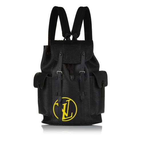 Louis Vuitton Epi Christopher Initials Backpack