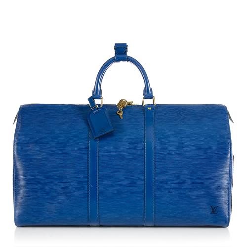 Louis Vuitton Epi Leather Keepall 50 Duffle Bag