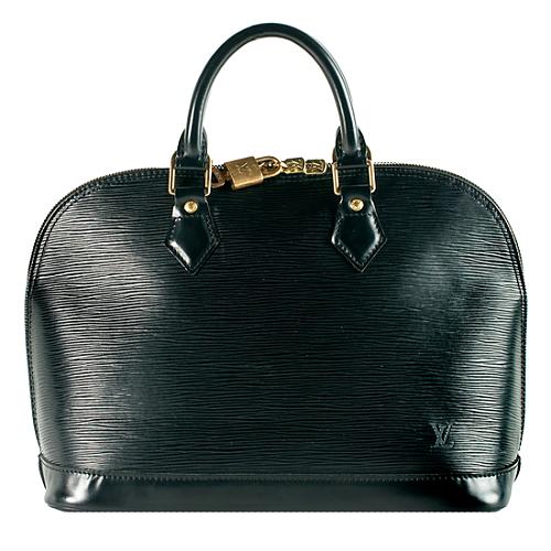 Louis Vuitton Epi Leather Alma Satchel Handbag