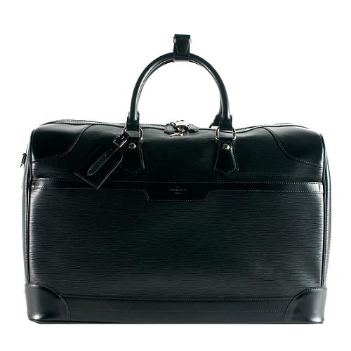 Louis Vuitton Epi Leather Bourget 55 Duffle Bag