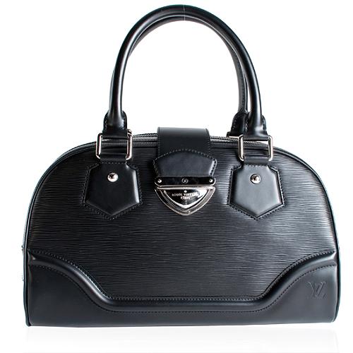 Louis Vuitton Epi Leather Bowling Montaigne GM Handbag 