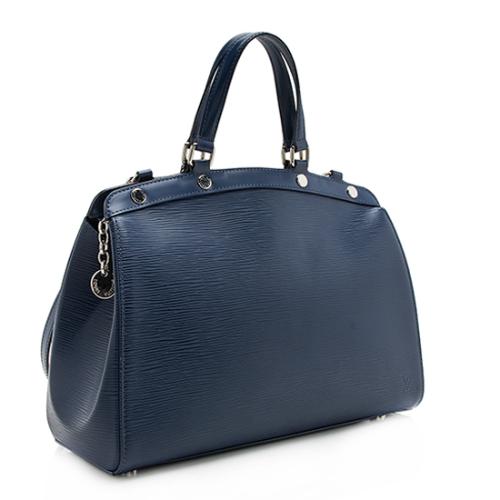 Louis Vuitton Brea MM Epi Leather Satchel Shoulder Bag Ivory