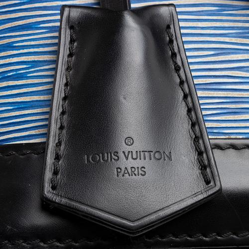 Louis Vuitton Epi Leather Denim Alma BB Satchel 