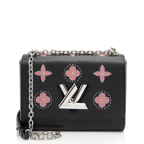 Louis Vuitton Epi Leather Flowers Twist MM Shoulder Bag