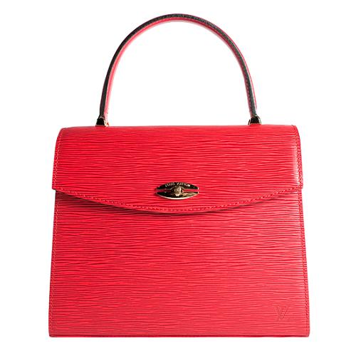 Louis Vuitton Epi Leather Malesherbes Satchel Handbag