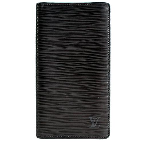Louis Vuitton Epi Leather Pocket Agenda Checkbook Cover Wallet