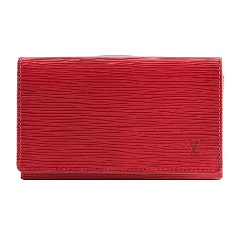 Louis Vuitton Epi Leather Porte Monnaie Billets Tresor Wallet