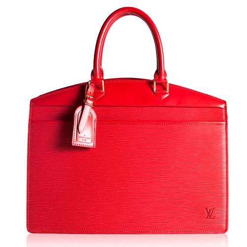 Riviera leather handbag Louis Vuitton Black in Leather - 32555253