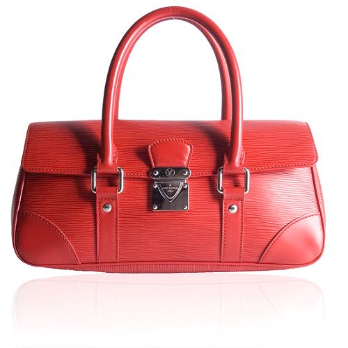 Louis Vuitton Epi Leather Segur PM Satchel Handbag