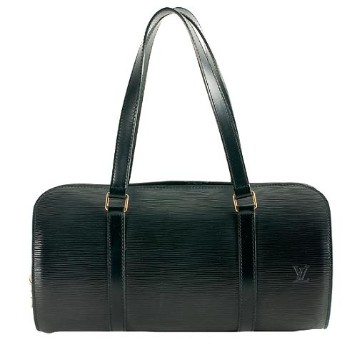 Louis Vuitton Epi Leather Soufflot Satchel Handbag