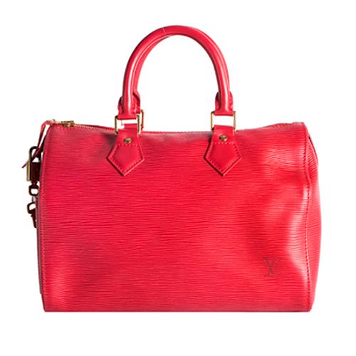Louis Vuitton Epi Leather Speedy 25 Satchel Handbag