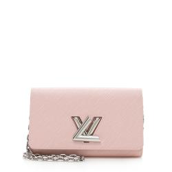 Louis Vuitton Epi Leather Twist Chain Wallet