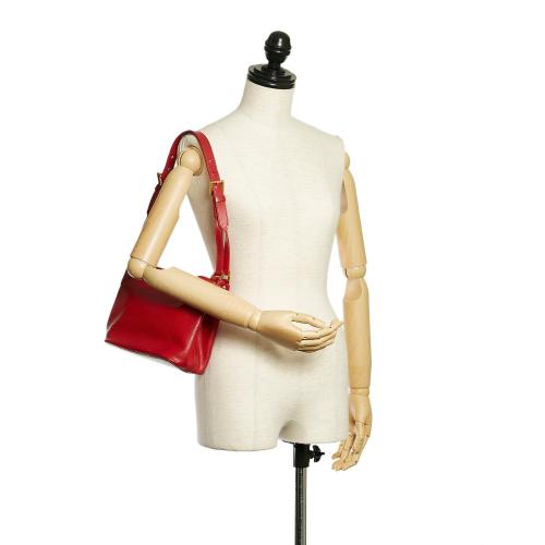 Louis Vuitton Red Epi Leather MANDARA PM Shoulder Bag