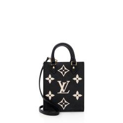Louis Vuitton Giant Monogram Empreinte Petit Sac Plat Shoulder Bag
