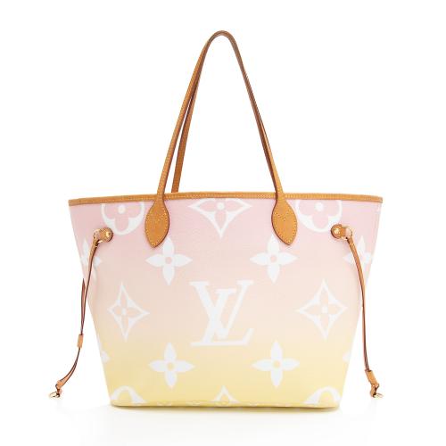 Louis Vuitton Light Pink By The Pool Giant Monogram Neverfull MM