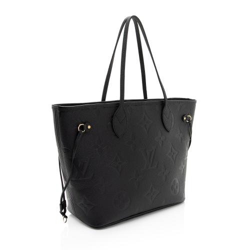 Louis Vuitton Giant Monogram Empreinte Neverfull MM Tote