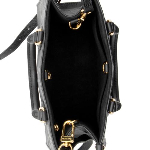 Louis Vuitton Black Monogram Giant Empreinte Leather OnTheGo PM Tote Bag