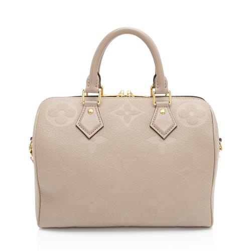 Louis Vuitton Giant Monogram Empreinte Speedy Bandouliere 25 Satchel