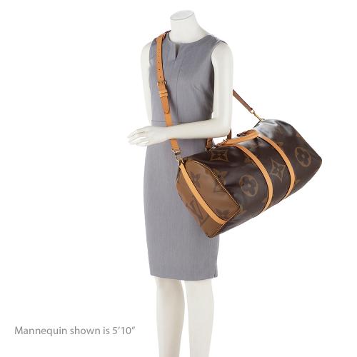 Louis Vuitton Giant Monogram Keepall Bandouliere 50 Duffel Bag