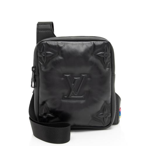 Louis Vuitton Giant Monogram Puffer Lambskin A4 Sling Bag
