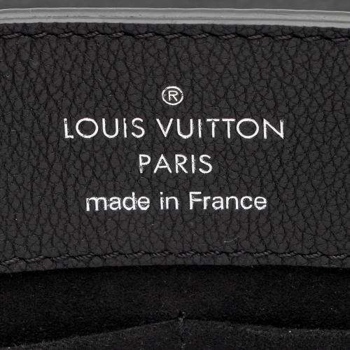 Louis Vuitton Grained Calfskin Lockme Ever MM Satchel