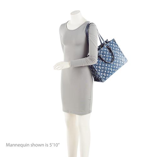 Louis Vuitton Jacquard Denim Monogram Onthego MM Tote