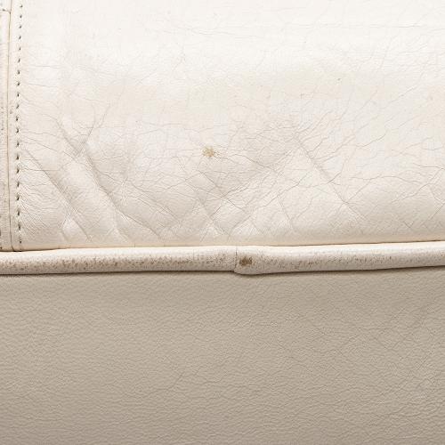 Louis Vuitton Leather Limited Edition Riveting Satchel - FINAL SALE