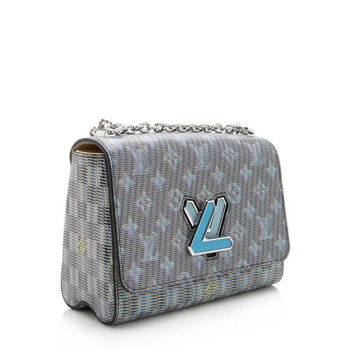 Louis Vuitton Leather Pop Twist MM Shoulder Bag