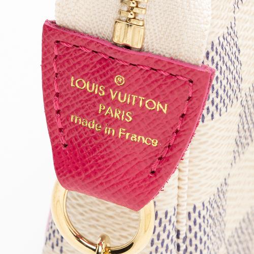 Louis Vuitton Limited Edition Damier Azur Animation Hollywood Mini Pochette Accessoires