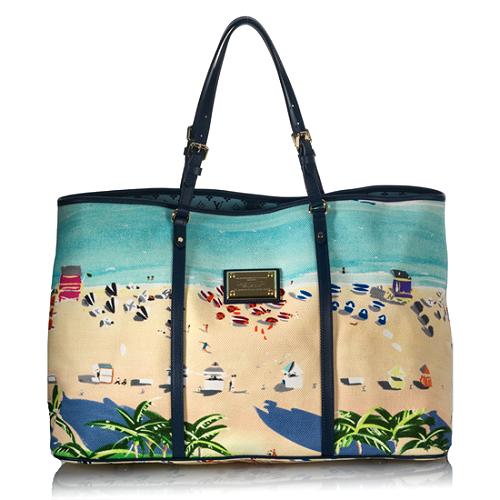 Louis Vuitton Leather Exterior Beach Bags & Handbags for Women
