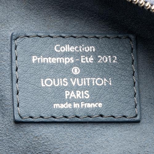 Louis Vuitton Limited Edition Blue Monogram Denim Speedy Round Bag - FINAL SALE