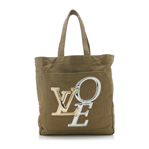 Louis Vuitton Limited Edition Canvas Thats Love 2 MM Tote