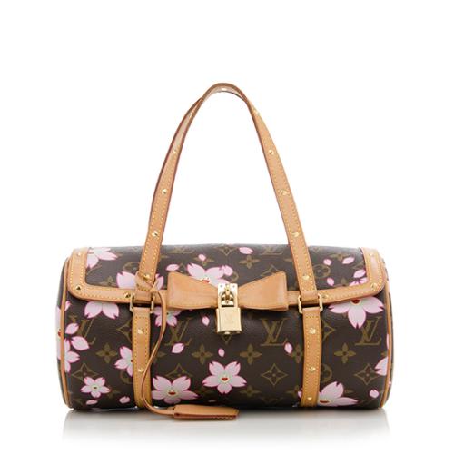 Louis Vuitton Limited Edition Cherry Blossom Papillon Satchel