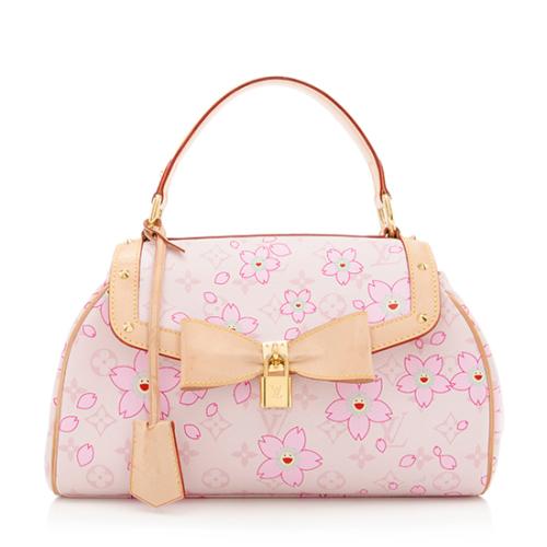 Louis Vuitton 2003 Limited Murakami Pink Cherry Blossom Sac Retro