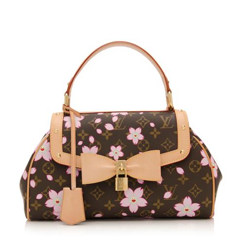 Louis Vuitton Limited Edition Cherry Blossom Sac Retro Satchel