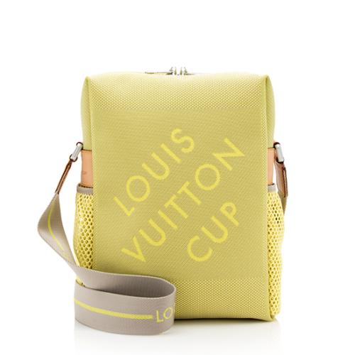 Louis Vuitton LV Cup Green Damier Geant Weatherly Danube Crossbody