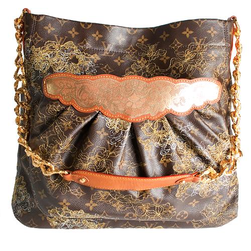 Louis Vuitton Limited Edition Dentelle Fersen Shoulder Handbag