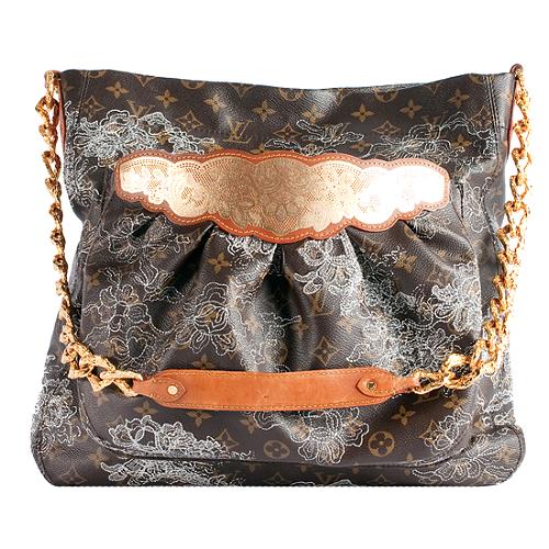 Louis Vuitton Limited Edition Dentelle Fersen Shoulder Handbag